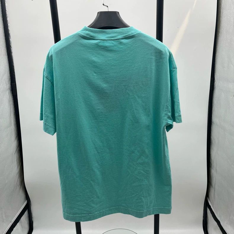 Palm Angels Palm Angels Blue Logo Short Sleeve Shirt-yf Size US XL / EU 56 / 4 - 5 Thumbnail