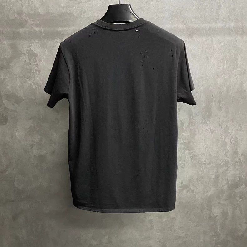 Rick Owens Gray Skull Print Short Sleeve T-Shirt-yf Size US S / EU 44-46 / 1 - 2 Thumbnail