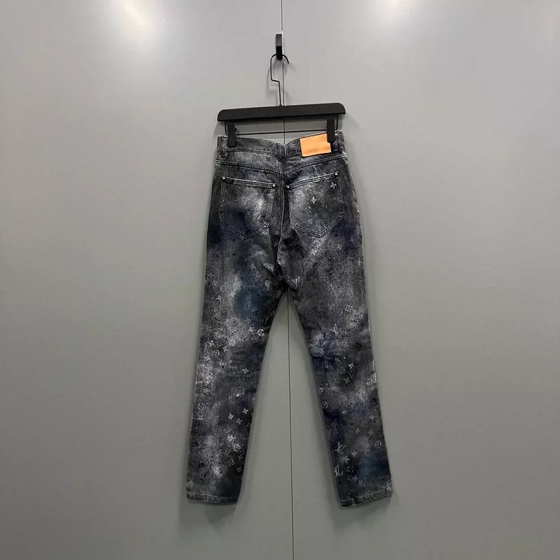 Louis Vuitton Louis Vuitton Galaxy Print Denim Pants-yf Size US 28 / EU 44 - 2 Thumbnail