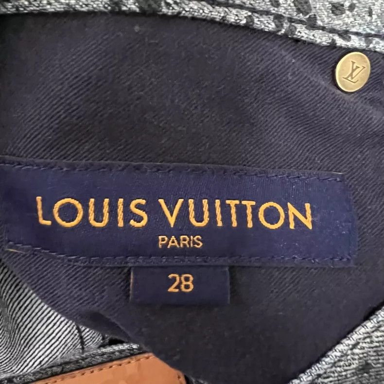 Louis Vuitton Louis Vuitton Galaxy Print Denim Pants-yf Size US 28 / EU 44 - 4 Thumbnail