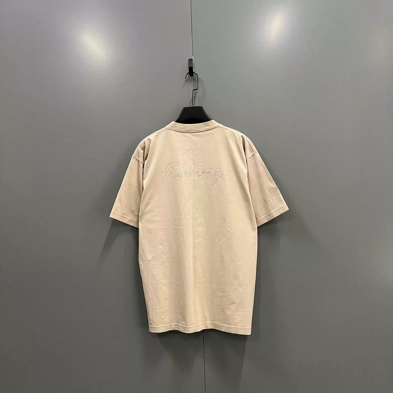Balenciaga Balenciaga Short Sleeve Tee with Logo-yf Size US XXS / EU 40 - 2 Thumbnail