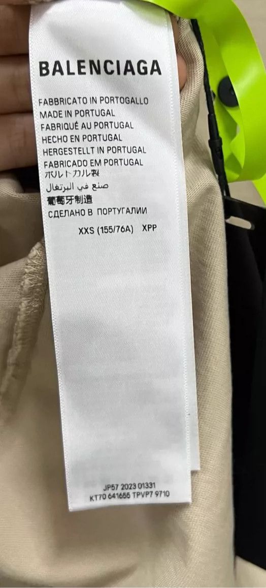 Balenciaga Balenciaga Short Sleeve Tee with Logo-yf Size US XXS / EU 40 - 3 Thumbnail