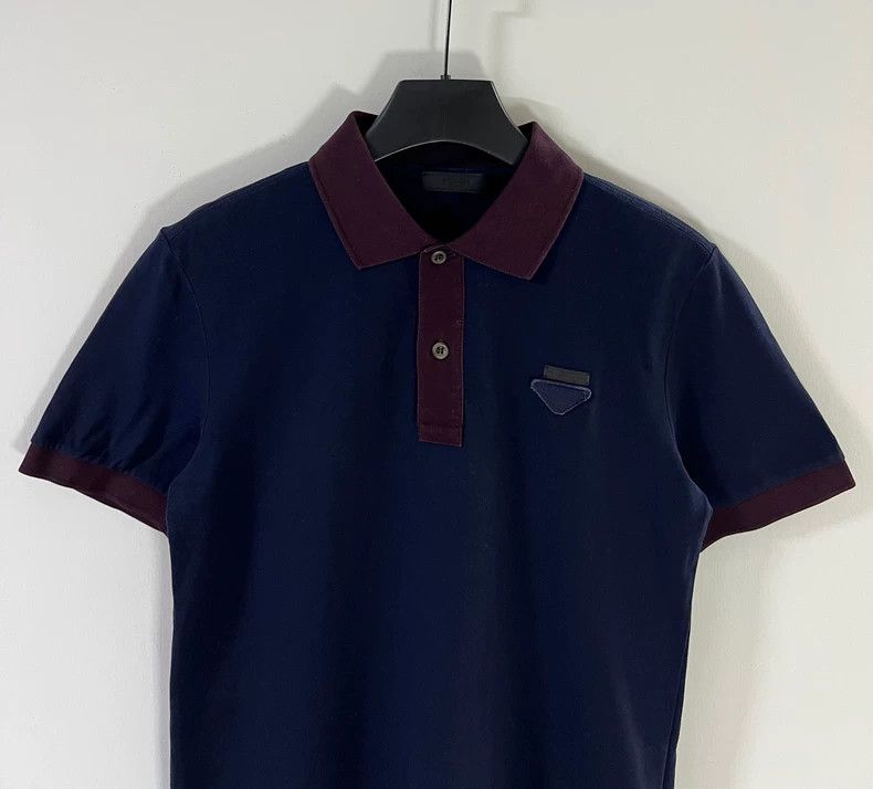 Prada Prada Men's Short Sleeve Polo Shirt-yf Size US S / EU 44-46 / 1 - 3 Thumbnail