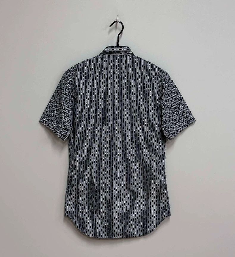 Dior Striped Letter Print Short Sleeve Shirt-yf Size US M / EU 48-50 / 2 - 4 Thumbnail