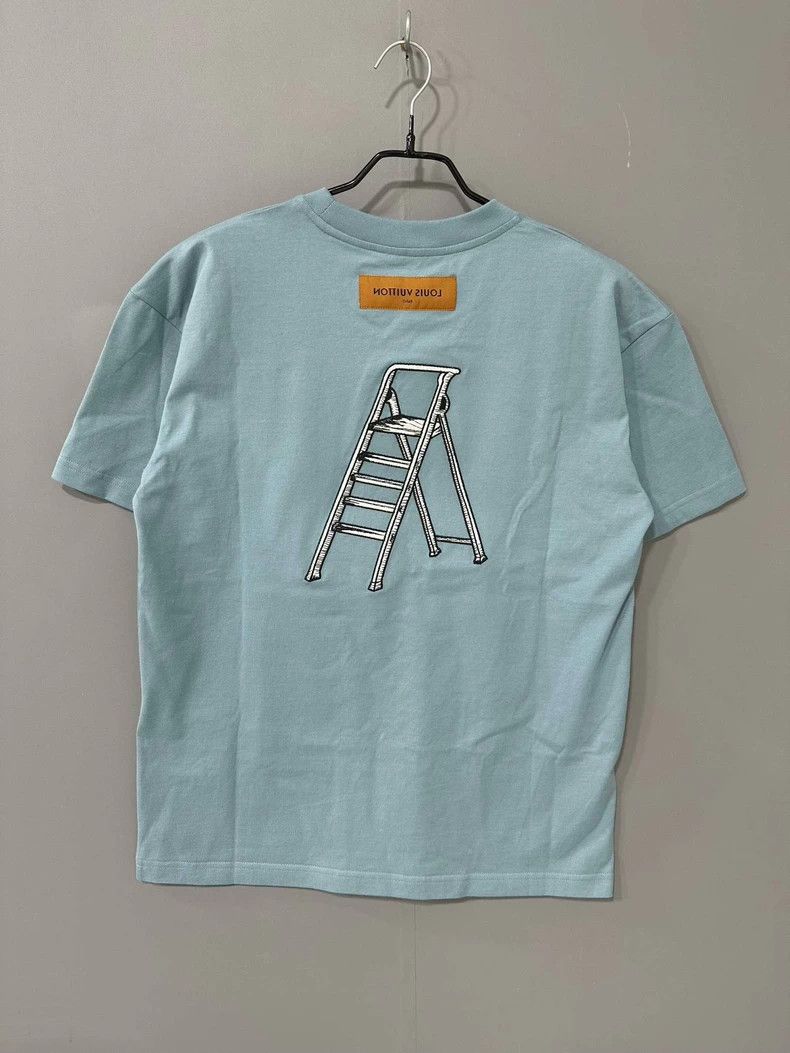 Louis Vuitton Louis Vuitton Short Sleeve T-Shirt with Embroidery-yf Size US S / EU 44-46 / 1 - 3 Thumbnail