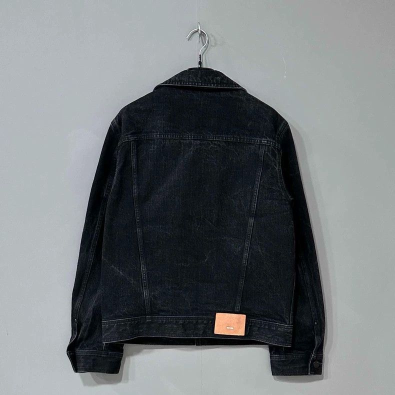 Louis Vuitton Vintage Black Denim Jacket by Louis Vuitton-yf Size US L / EU 52-54 / 3 - 3 Thumbnail