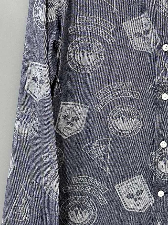 Louis Vuitton Long Sleeve Printed Shirt by Louis Vuitton-yf Size US XS / EU 42 / 0 - 4 Thumbnail