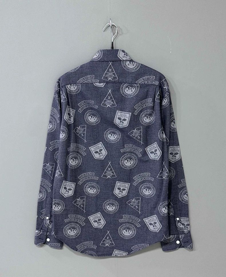 Louis Vuitton Long Sleeve Printed Shirt by Louis Vuitton-yf Size US XS / EU 42 / 0 - 2 Thumbnail