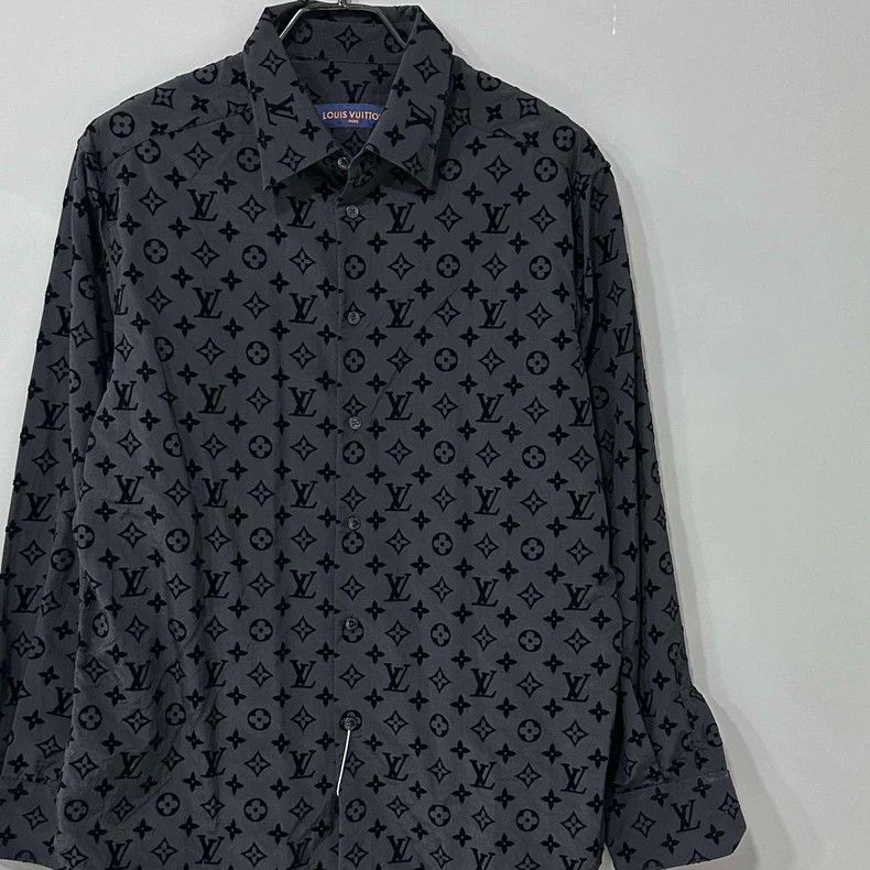Louis Vuitton Louis Vuitton Printed Flannel Shirt, Size M-yf Size US M / EU 48-50 / 2 - 2 Thumbnail