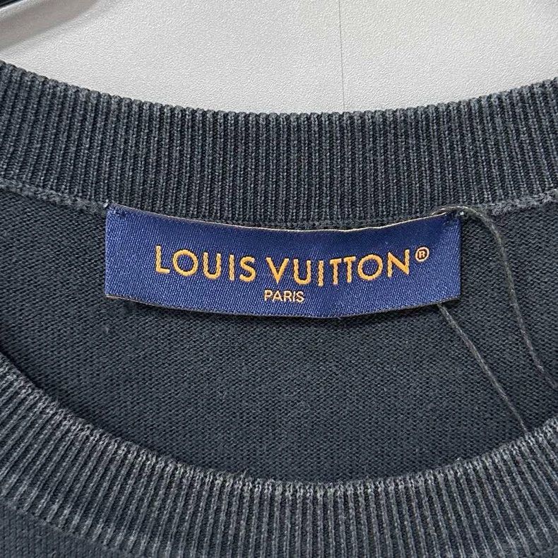 Louis Vuitton Louis Vuitton Short Sleeve Knitted Shirt-yf Size US XXL / EU 58 / 5 - 5 Thumbnail