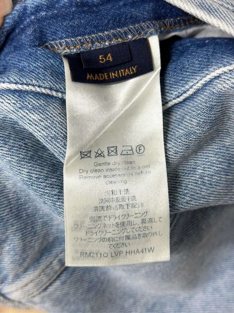Louis Vuitton Louis Vuitton Blue Denim Jacket-yf Size US XXL / EU 58 / 5 - 7 Thumbnail