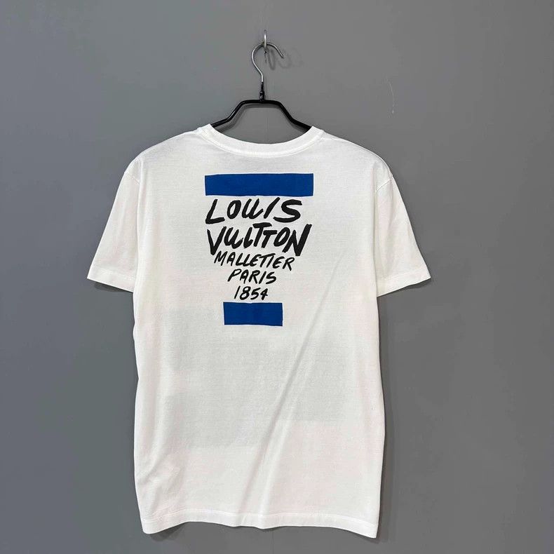Louis Vuitton Louis Vuitton Graffiti Logo Short Sleeve Shirt-yf Size US XS / EU 42 / 0 - 3 Thumbnail