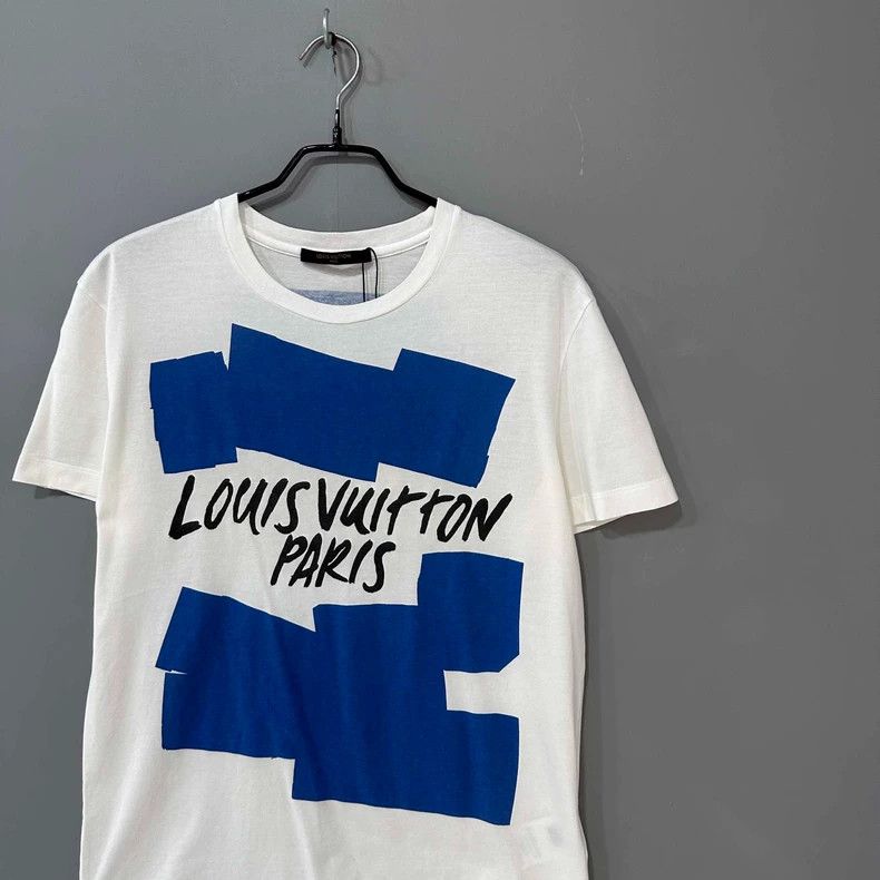 Louis Vuitton Louis Vuitton Graffiti Logo Short Sleeve Shirt-yf Size US XS / EU 42 / 0 - 2 Thumbnail