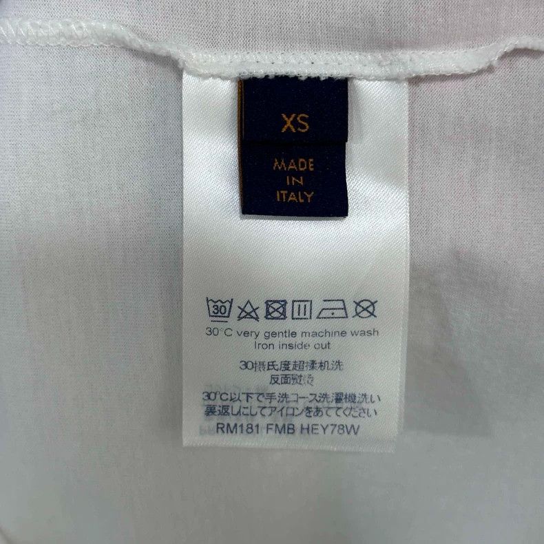 Louis Vuitton Louis Vuitton Graffiti Logo Short Sleeve Shirt-yf Size US XS / EU 42 / 0 - 5 Thumbnail
