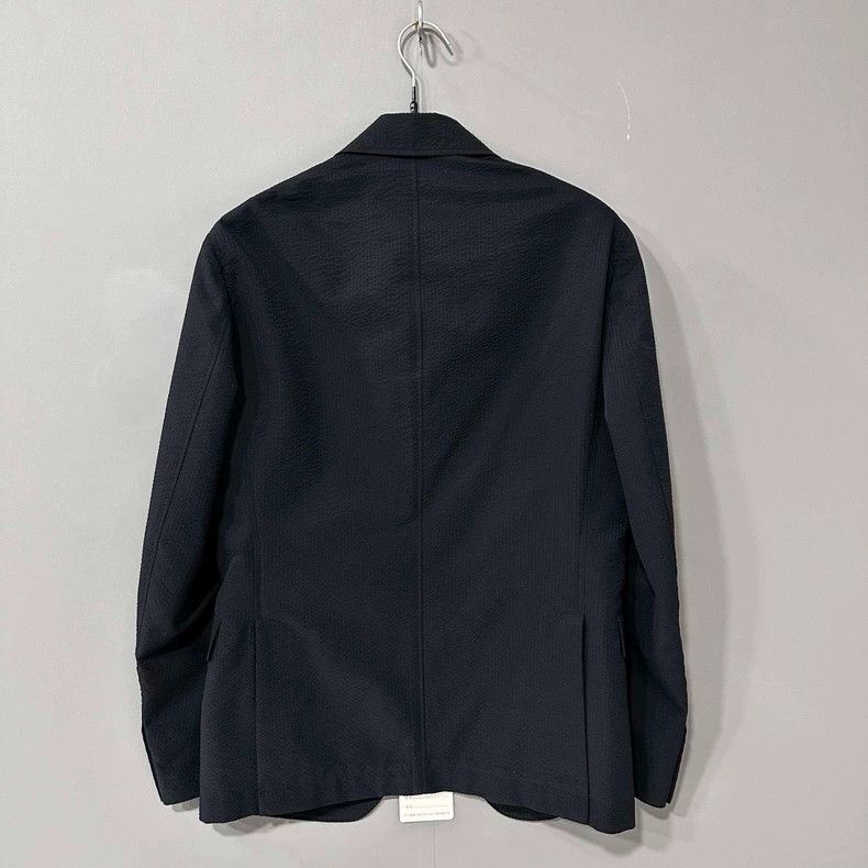Louis Vuitton Black Textured Suit Jacket by Louis Vuitton-yf Size US L / EU 52-54 / 3 - 3 Thumbnail