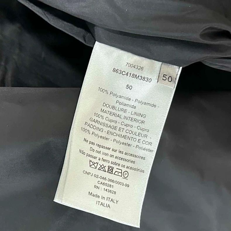 Dior Classic Nylon Zip Jacket Dior-yf Size US L / EU 52-54 / 3 - 6 Thumbnail