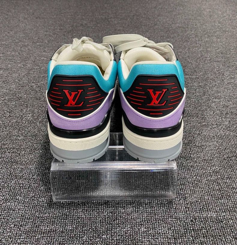 Louis Vuitton LV Macaron Trainer Sneakers for Men-yf Size US 10 / EU 43 - 5 Thumbnail