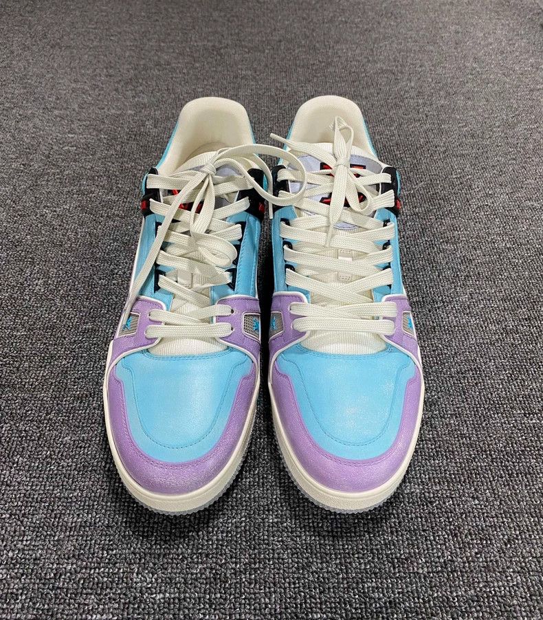 Louis Vuitton LV Macaron Trainer Sneakers for Men-yf Size US 10 / EU 43 - 4 Thumbnail