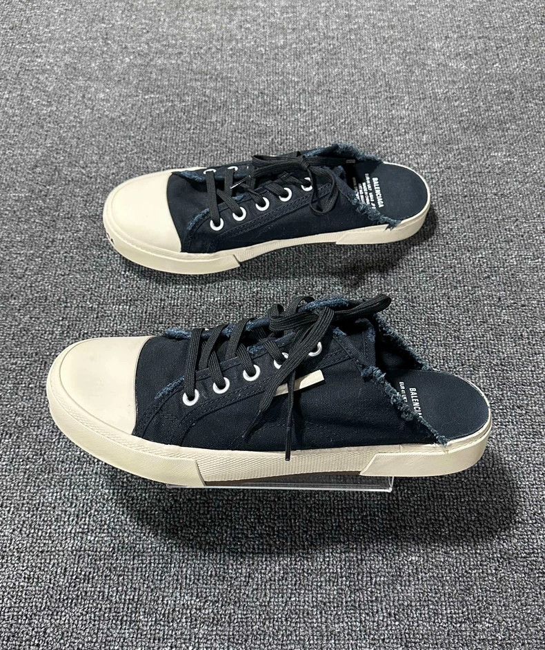 Balenciaga Balenciaga Canvas Slip-On Sneakers-yf Size US 8 / EU 41 - 3 Thumbnail