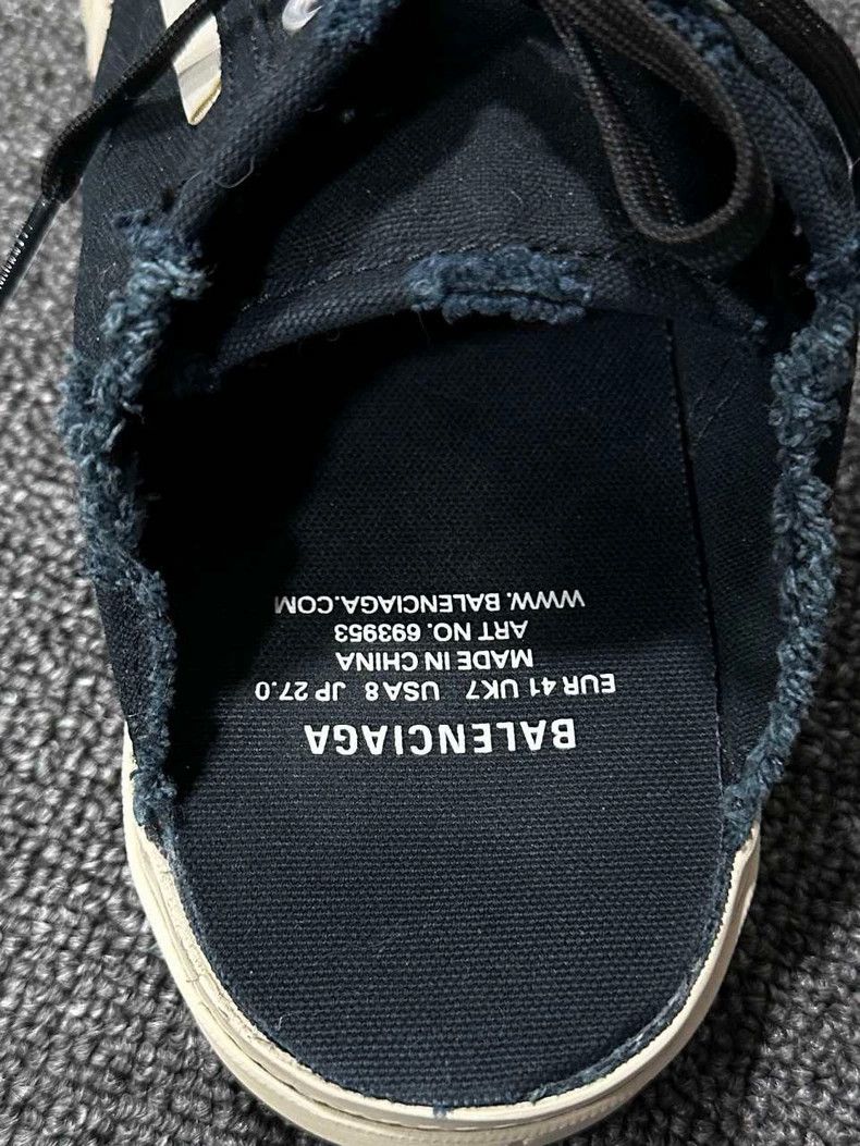 Balenciaga Balenciaga Canvas Slip-On Sneakers-yf Size US 8 / EU 41 - 7 Thumbnail