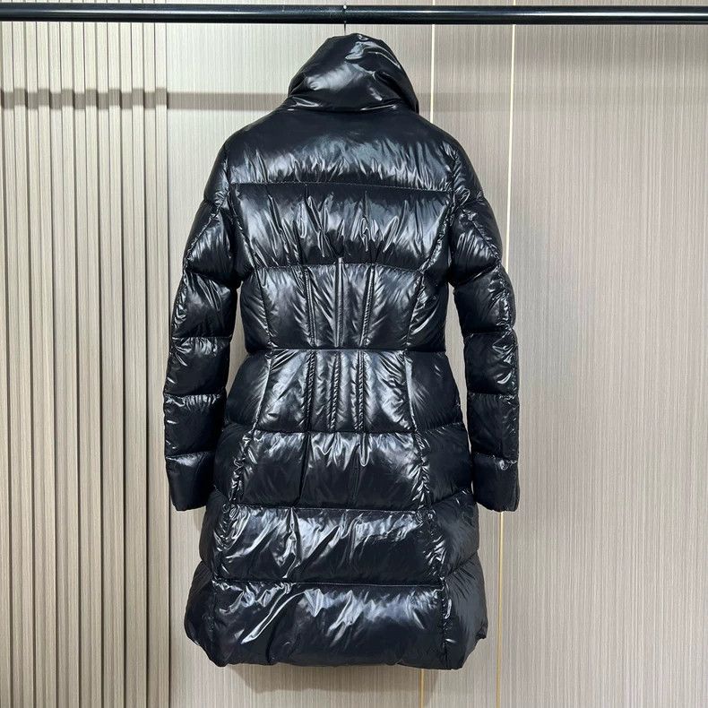 Moncler Moncler Jasminum Long Padded Coat-yf Size US XXS / EU 40 - 2 Thumbnail