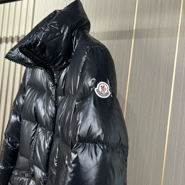 Moncler Moncler Jasminum Long Padded Coat-yf Size US XXS / EU 40 - 4 Thumbnail