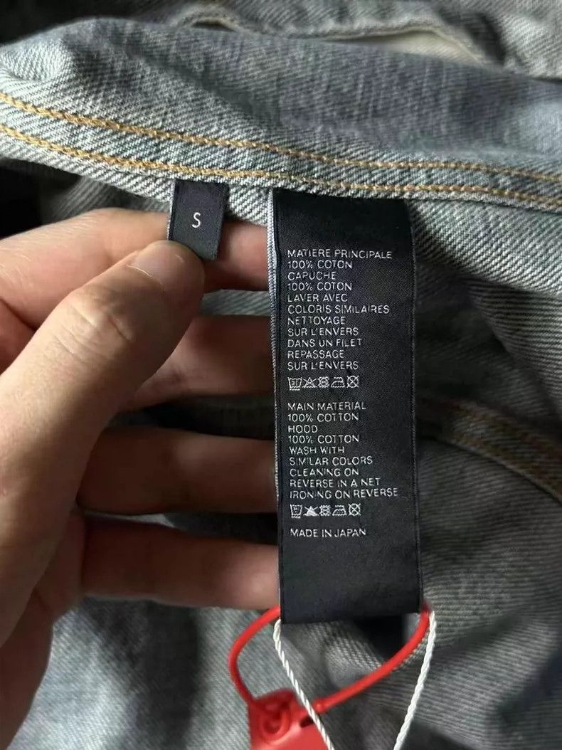 Celine Celine Logo Denim Jacket with Hood-yf Size US XS / EU 42 / 0 - 5 Thumbnail