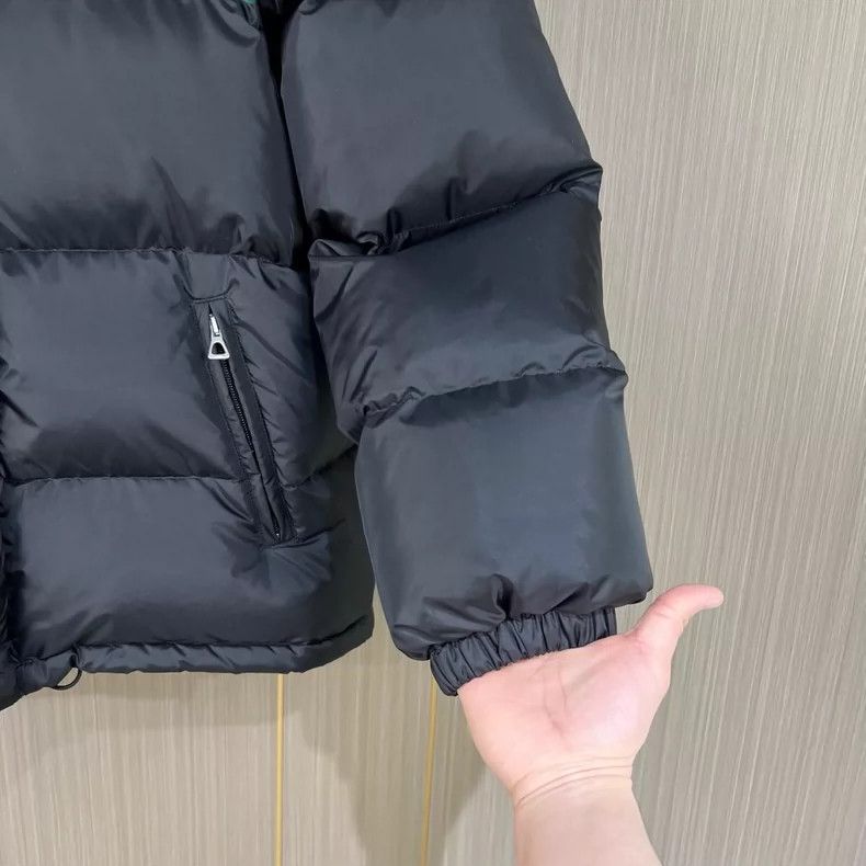 Gucci Gucci Black Embroidered Puffer Jacket-yf Size US L / EU 52-54 / 3 - 3 Thumbnail