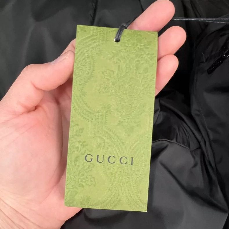 Gucci Gucci Black Embroidered Puffer Jacket-yf Size US L / EU 52-54 / 3 - 4 Thumbnail