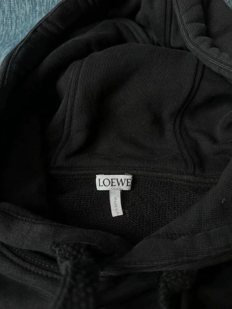 Loewe Loewe Black Hoodie with Pink Logo-yf Size US M / EU 48-50 / 2 - 4 Thumbnail