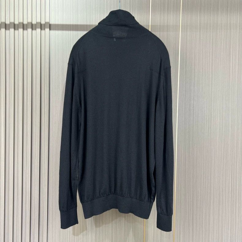 Dior Dior Cashmere Sweater with Embroidery-yf Size US XL / EU 56 / 4 - 2 Thumbnail