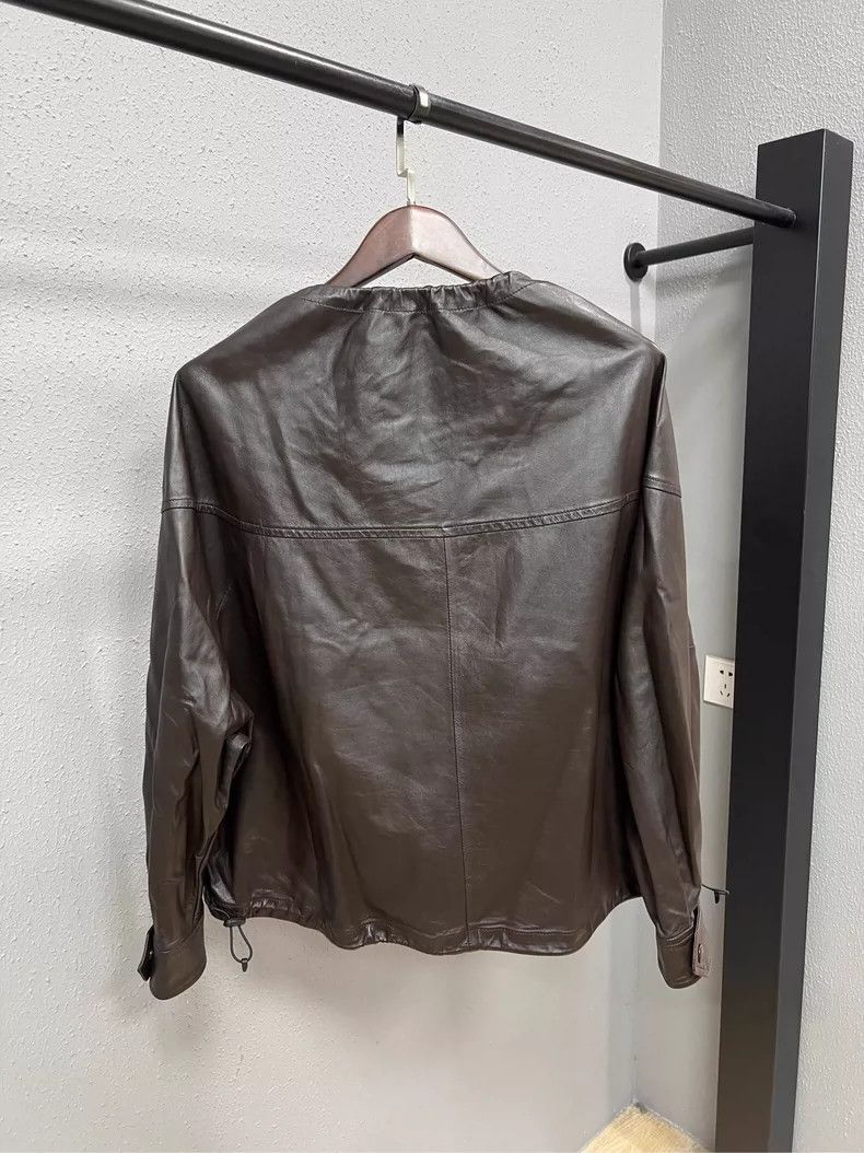 Marni Marni Leather Wrinkled Jacket Size 36-yf Size US S / EU 44-46 / 1 - 2 Thumbnail