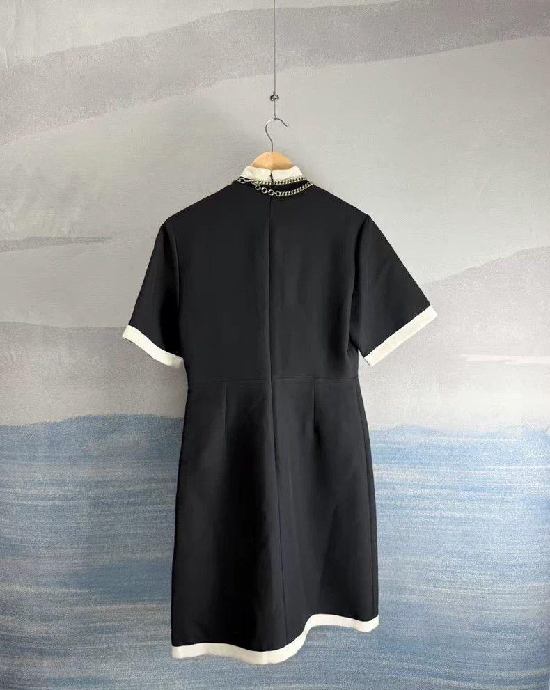 Gucci Gucci Black and White Pocket Dress-yf Size US 40 / EU 56 - 2 Thumbnail