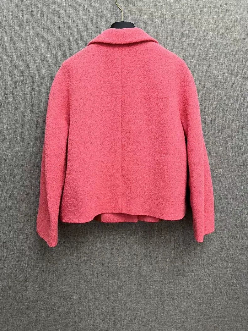 Gucci Gucci Pink Wool Blazer Jacket-yf Size US M / EU 48-50 / 2 - 2 Thumbnail