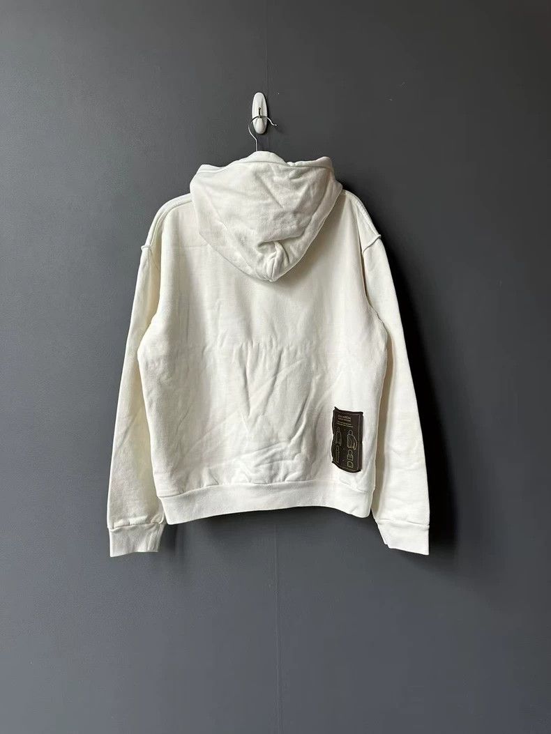 Louis Vuitton louis vuitton white hoodie with label-yf Size US M / EU 48-50 / 2 - 2 Thumbnail