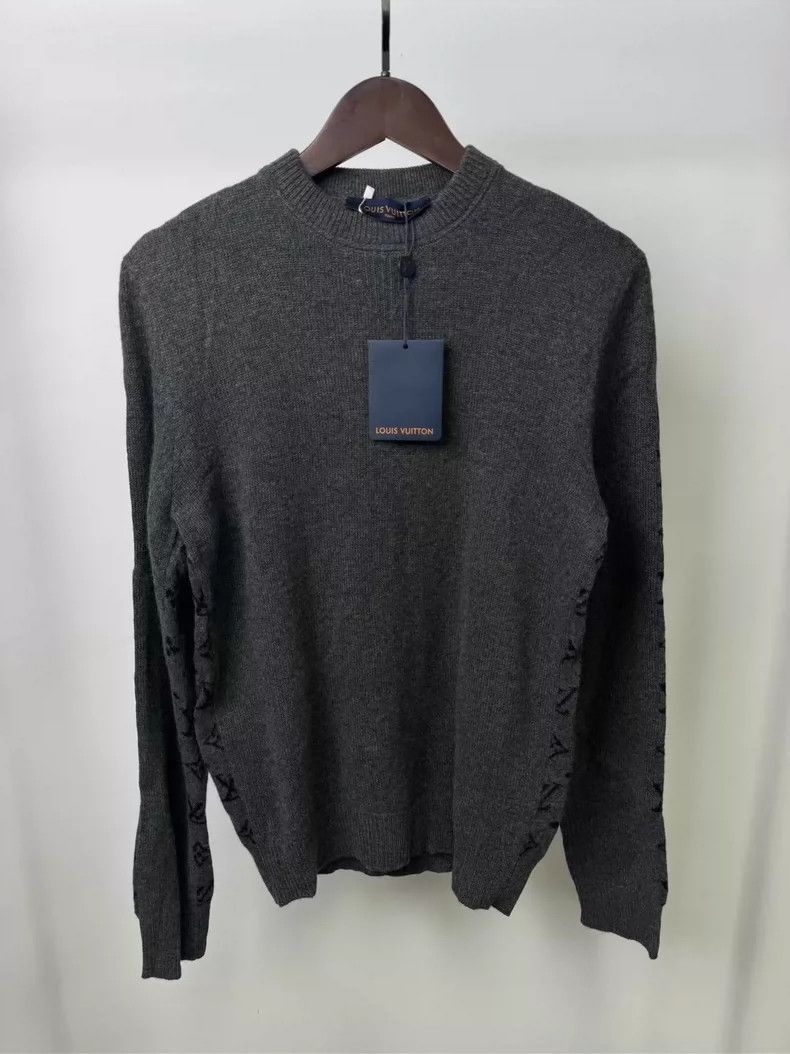 Louis Vuitton Louis Vuitton Gray Cashmere Sweater-yf Size US XS / EU 42 / 0 - 2 Thumbnail