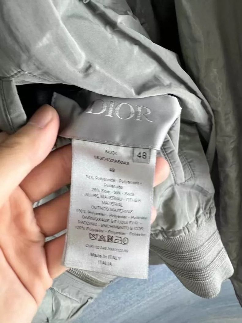 Dior Dior Gray Reversible Pilot Jacket-yf Size US L / EU 52-54 / 3 - 6 Thumbnail