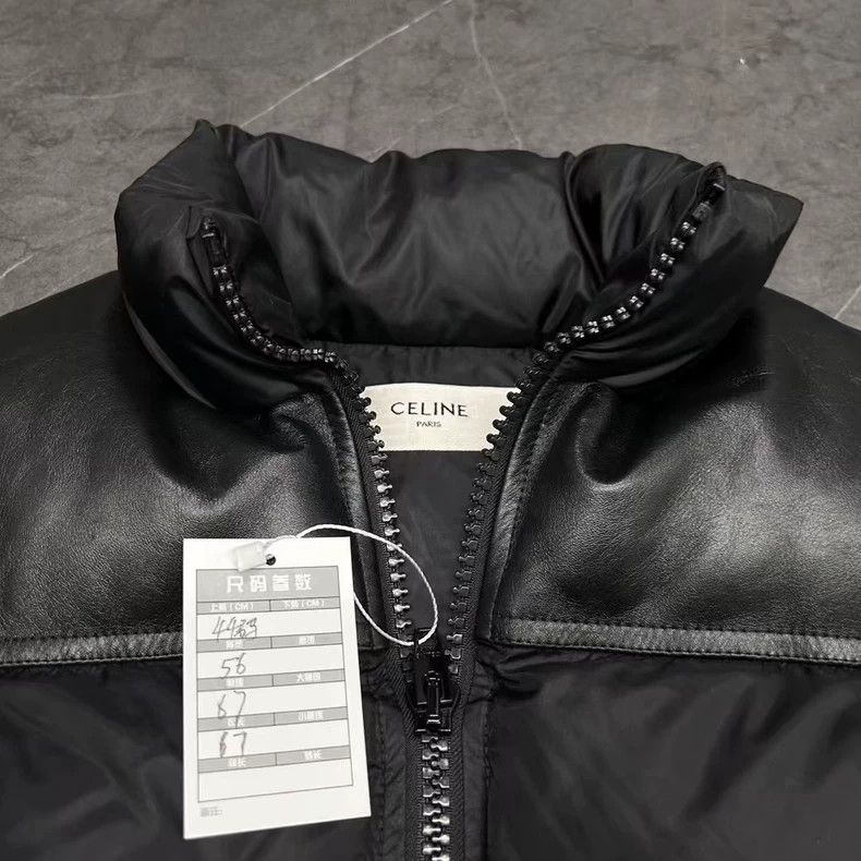 Celine Celine Black Logo Detachable Down Jacket-yf Size US L / EU 52-54 / 3 - 5 Thumbnail