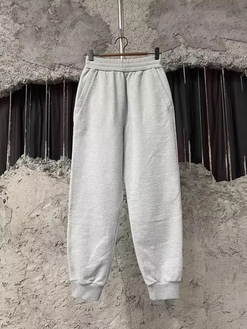 Miu Miu Miu Miu Gray Fleece Sweatpants Size 36-yf Size US 36 / EU 52 - 2 Thumbnail