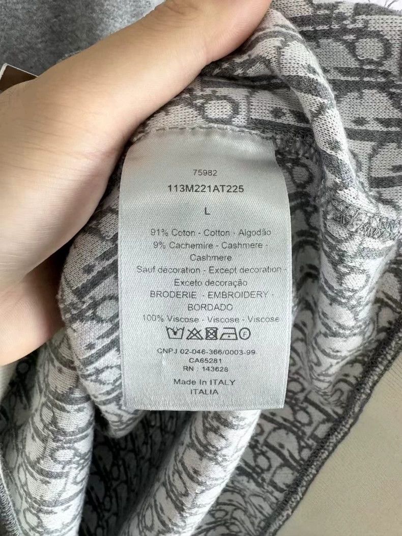 Dior Dior Gray Zipper Hooded Jacket-yf Size US L / EU 52-54 / 3 - 4 Thumbnail
