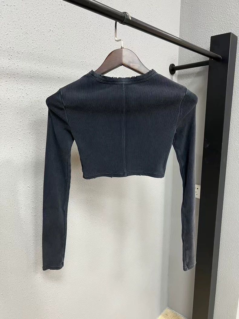 Alexander Wang Alexander Wang Long Sleeve Top in Black-yf Size US XS / EU 42 / 0 - 2 Thumbnail