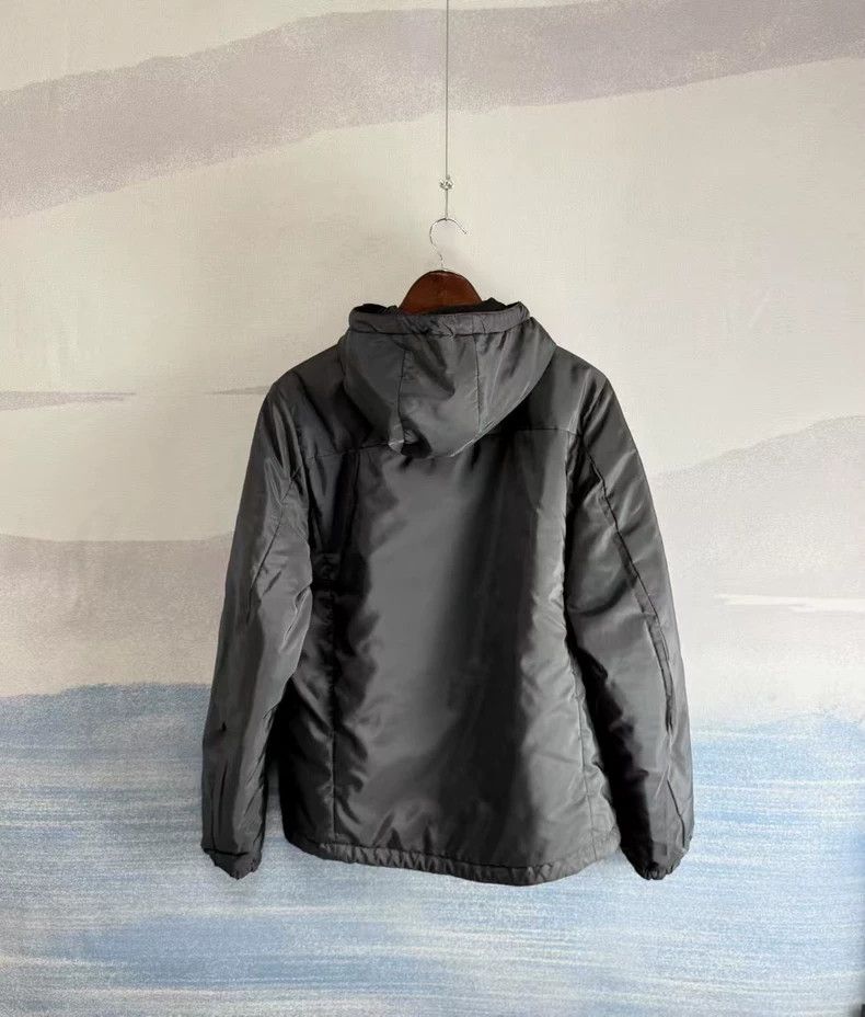 Prada Prada Black Reversible Zip-Up Cotton Jacket-yf Size US L / EU 52-54 / 3 - 6 Thumbnail