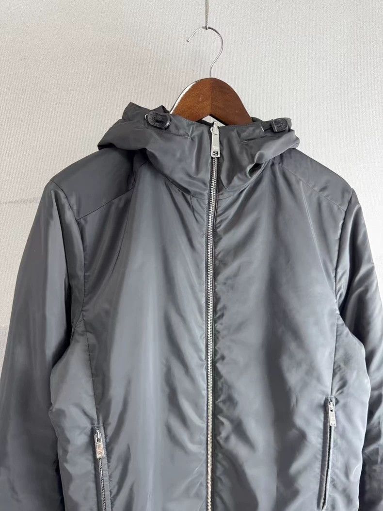 Prada Prada Black Reversible Zip-Up Cotton Jacket-yf Size US L / EU 52-54 / 3 - 5 Thumbnail