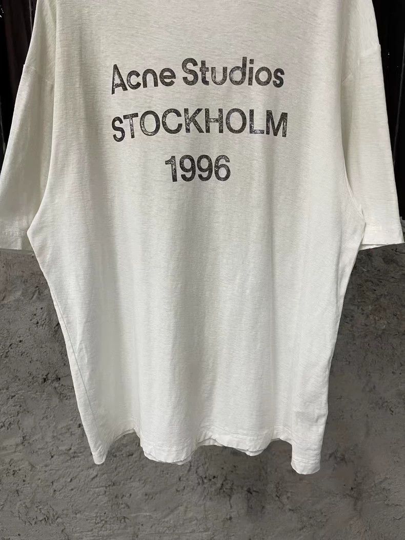 Acne Studios Acne Studios Distressed Short Sleeve Shirt-yf Size US XS / EU 42 / 0 - 4 Thumbnail