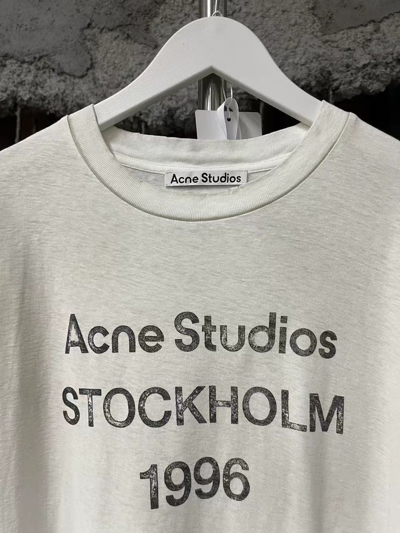 Acne Studios Acne Studios Distressed Short Sleeve Shirt-yf Size US XS / EU 42 / 0 - 5 Thumbnail