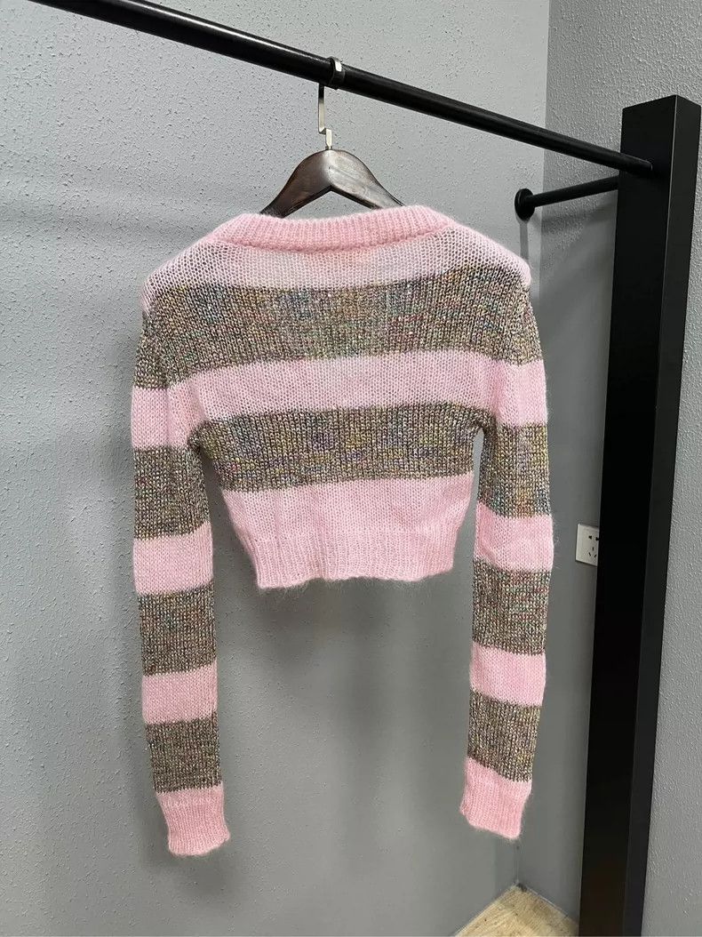 Marni Marni Short Sequin Cardigan Size 40-yf Size US M / EU 48-50 / 2 - 2 Thumbnail