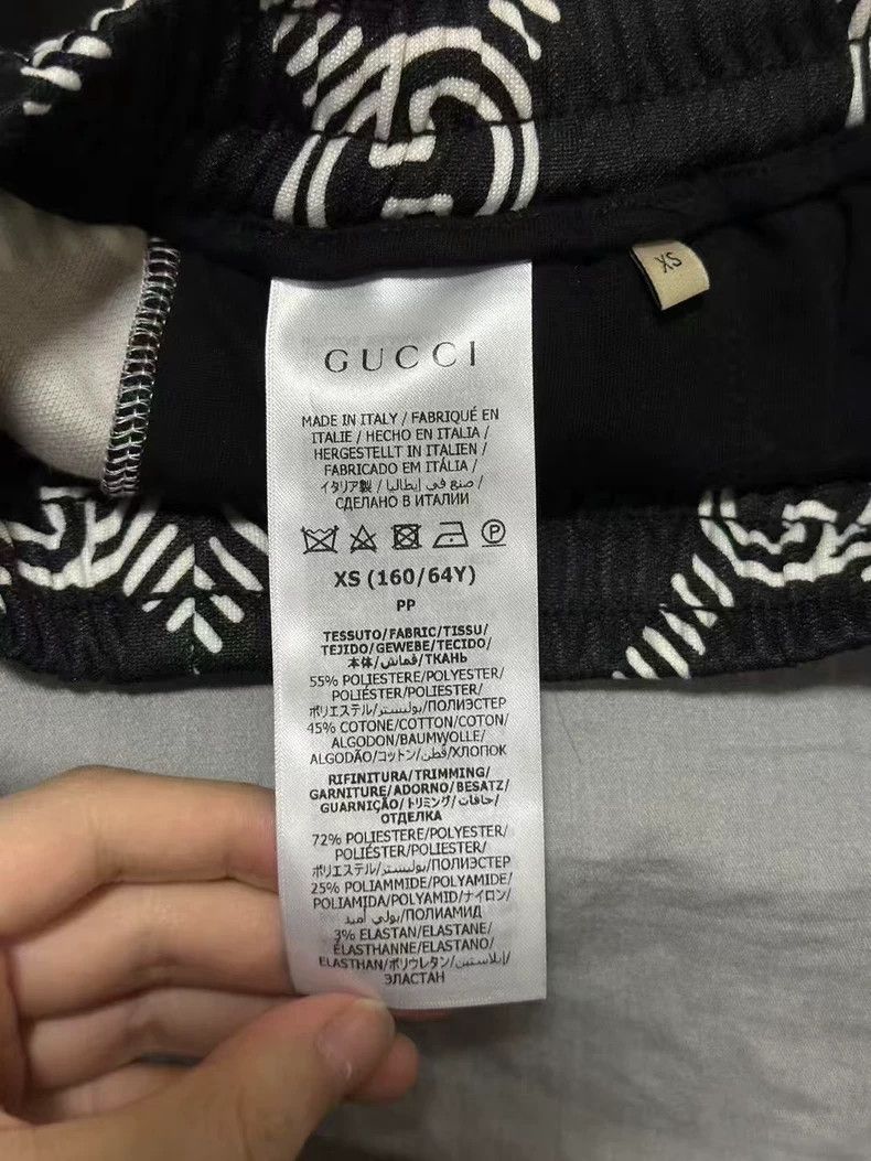 Gucci Gucci Black GG Logo Sweatpants-yf Size US 26 / EU 42 - 3 Thumbnail