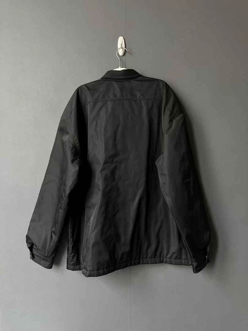 Prada Prada Black Triangle Logo Jacket-yf Size US XL / EU 56 / 4 - 2 Thumbnail