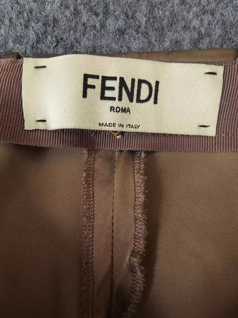 Fendi Fendi Solid Pleated Work Pants-yf Size US 36 / EU 52 - 3 Thumbnail