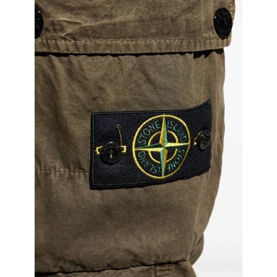 Stone Island STONE ISLAND Men Straight Pants 153100303 S00WA V0154 GREEN Size US 30 / EU 46 - 4 Thumbnail
